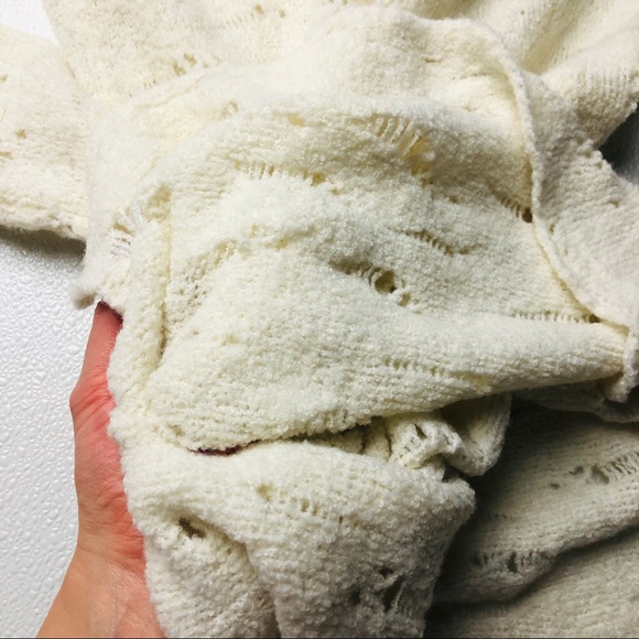 Free People Eye On You Pullover Distressed Sweater - Picture 9 of 11